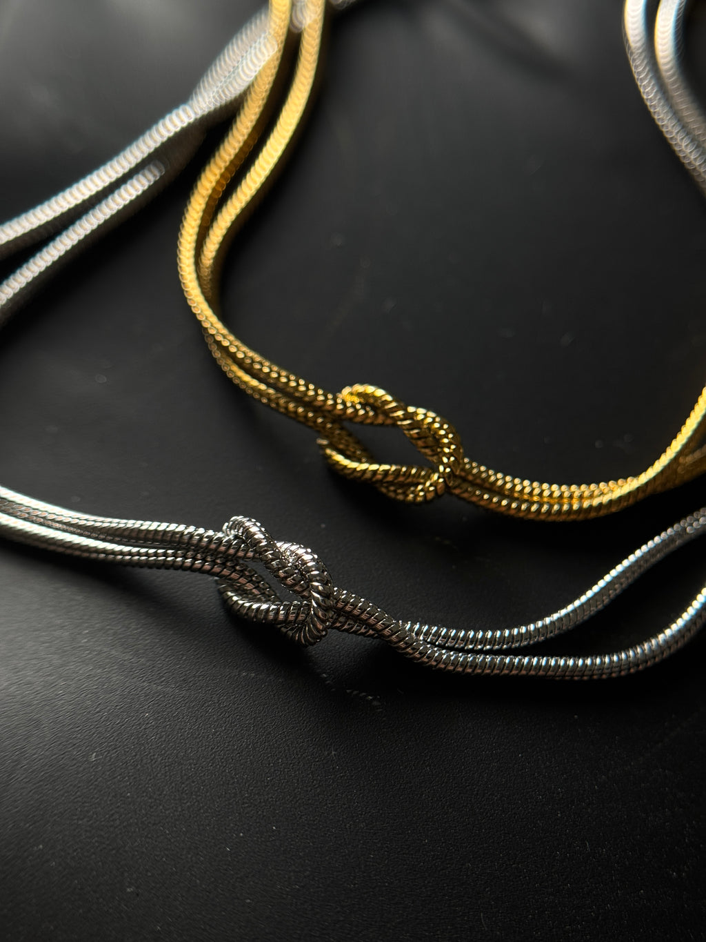 Bracciale Nodo – Oro & Argento