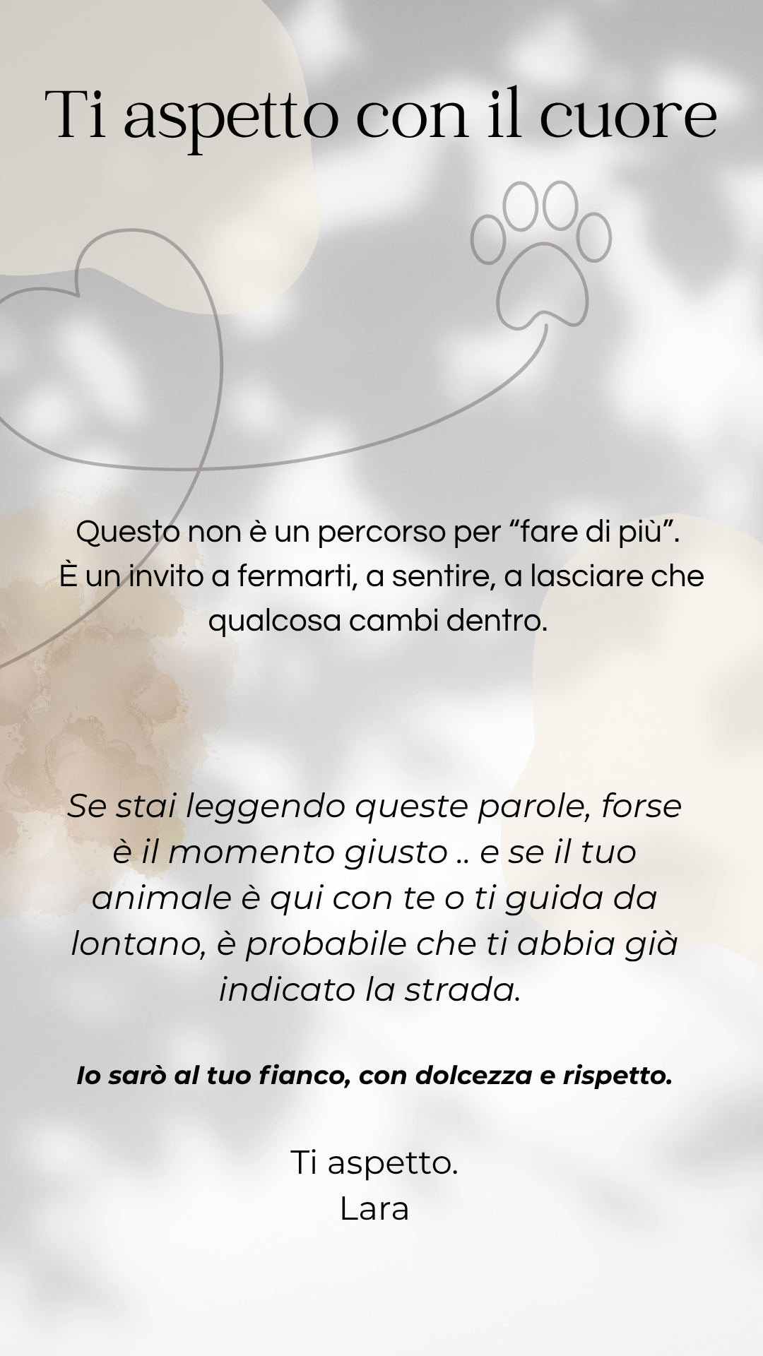VIAGGIO ENERGETICO CON IL TUO ANIMALE
