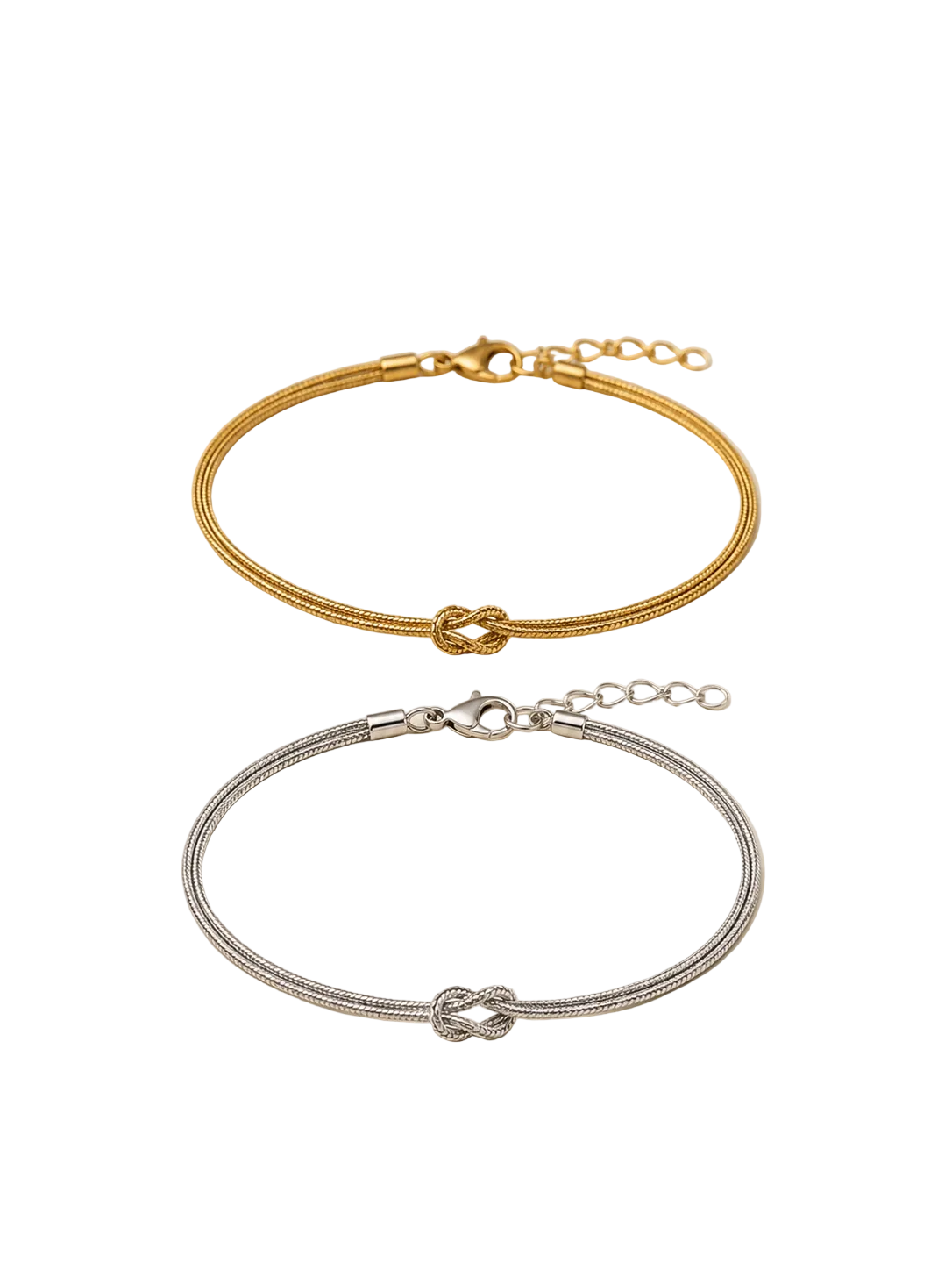 Bracciale Nodo – Oro & Argento