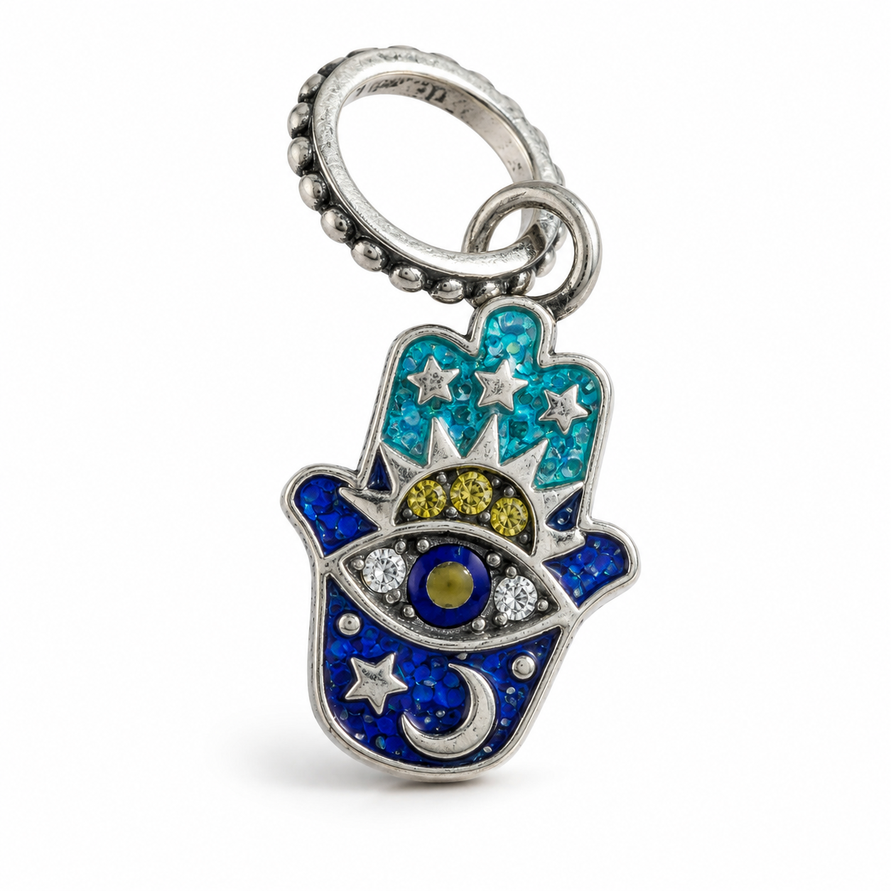 CHARM MANO DI FATIMA (HAMSA) IN ARGENTO 925