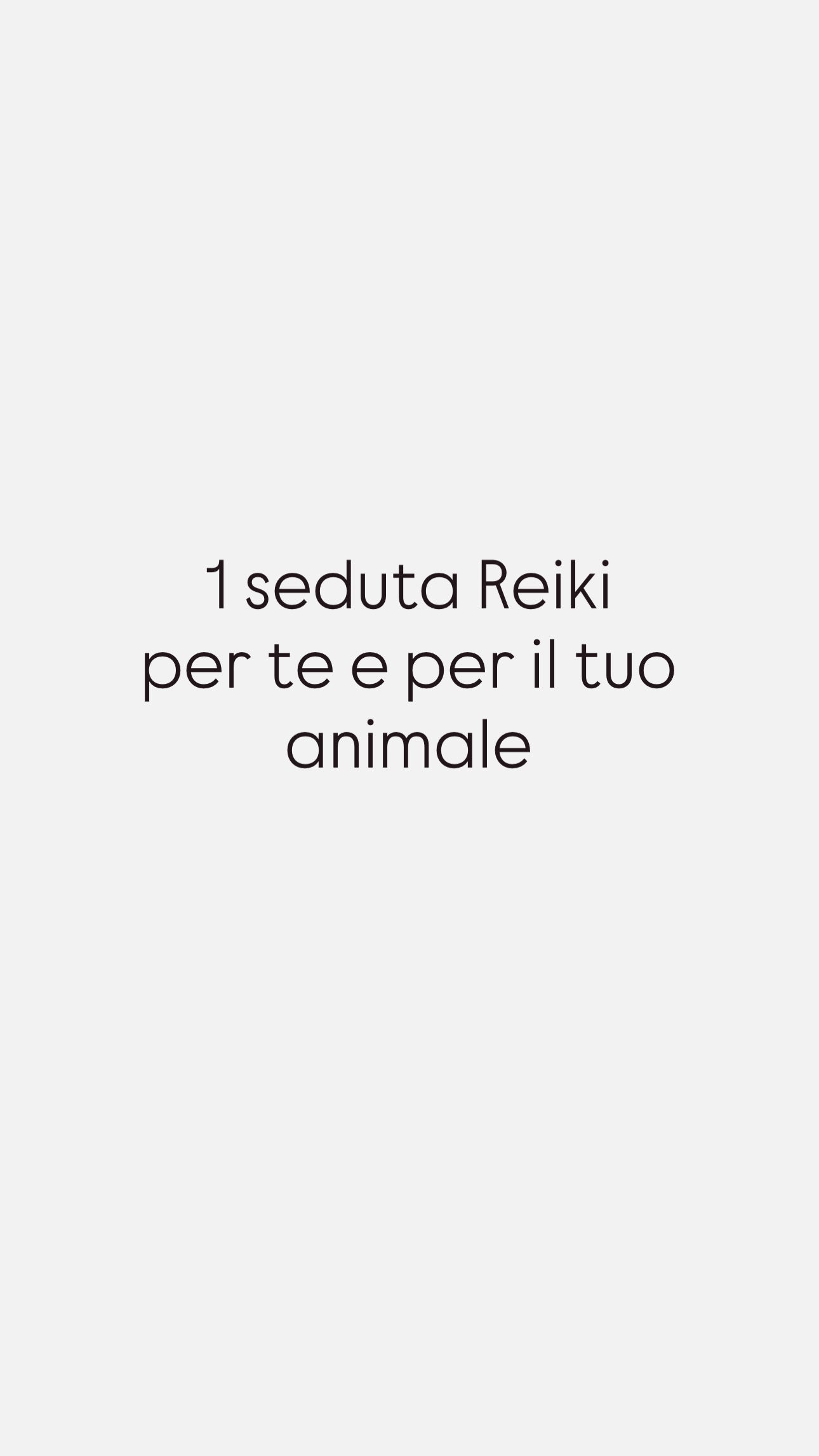 SEDUTA REIKI A DISTANZA DI COPPIA (animale e padrone)