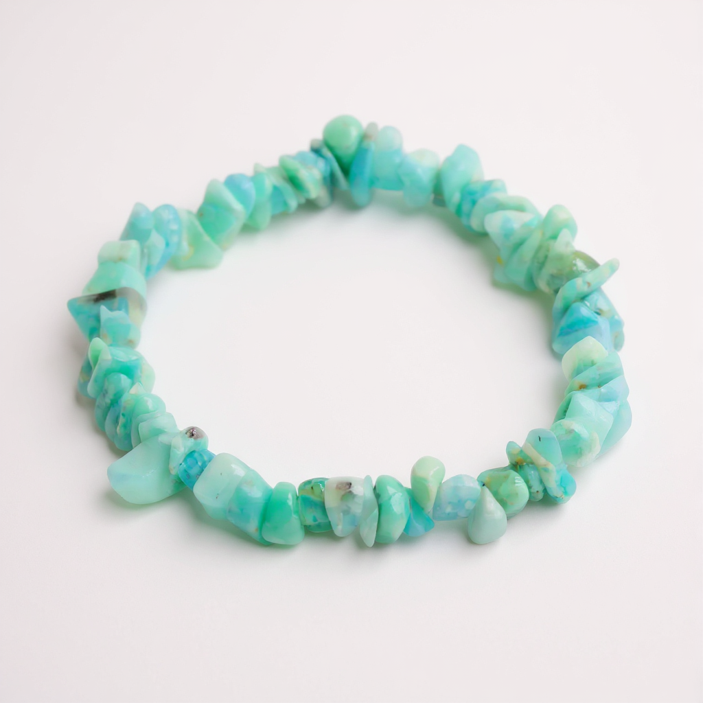 BRACCIALE IN AMAZZONITE